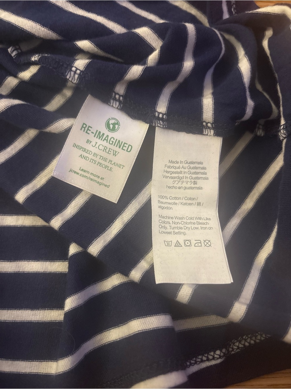J. Crew Navy & White Striped Sleeveless Midi Dress Size XXL - Picture 6 of 7